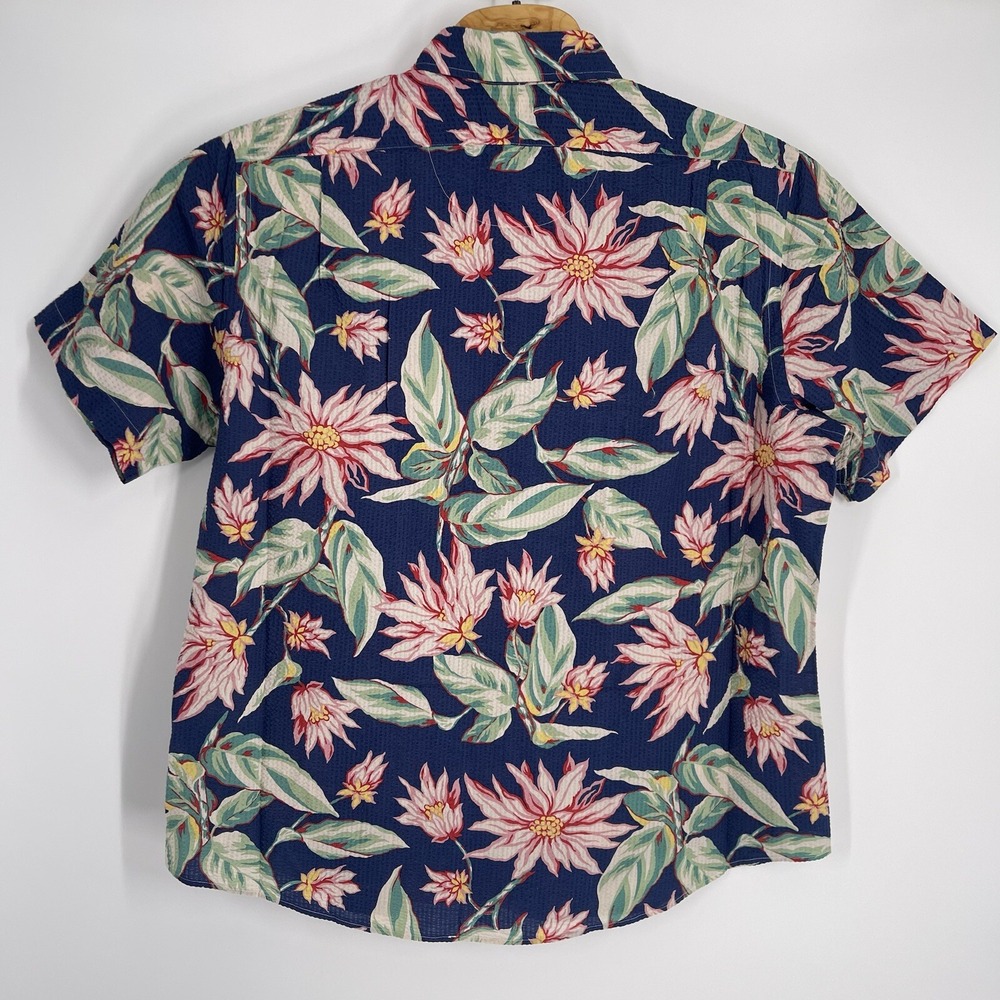 Polo Ralph Lauren Men's Shirt Sz 2XL Classic Fit FLoral Seersucker Shirt Multi - Picture 12 of 12
